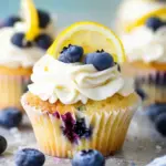 Lemon Blueberry Cupcakes