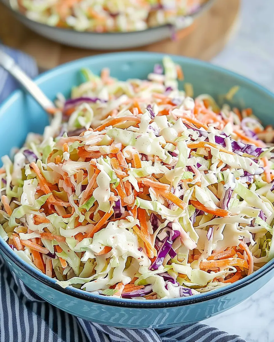 Best Coleslaw Recipe: A Fresh Twist with Turkey Bacon and Chicken Ham