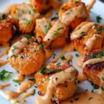 Crispy Bang Bang Salmon Bites