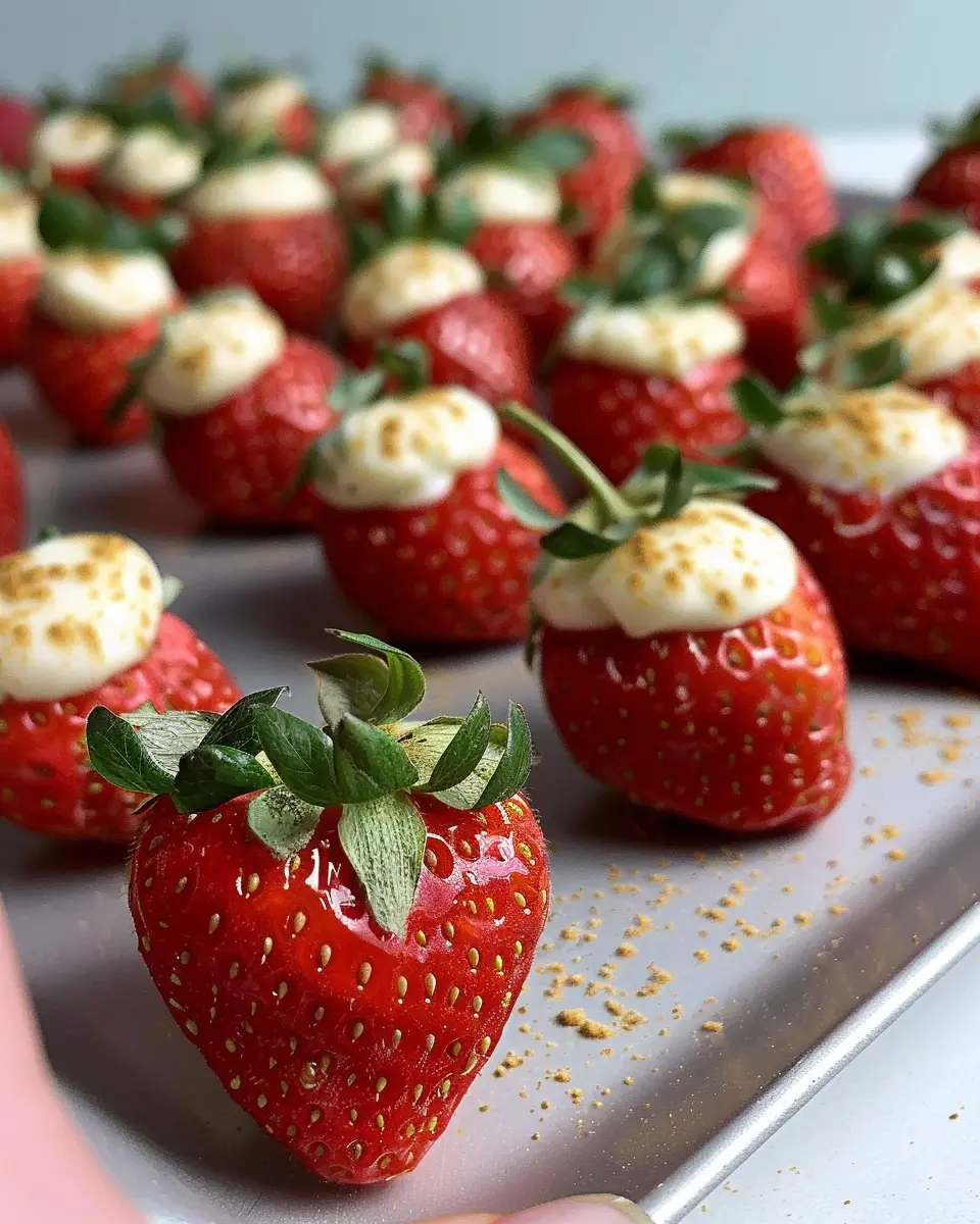 Deviled Strawberries: Easy Recipe with Turkey Bacon Delight