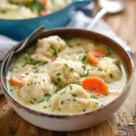Comforting Chicken Dumpling Soup