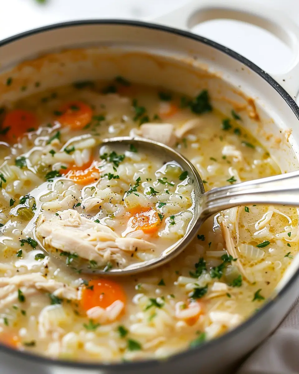 Easy Chicken and Rice Soup: A Healthy Comfort Food Delight