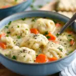 Comforting Chicken Dumpling Soup