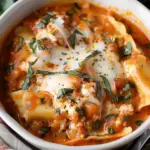Easy Lasagna Soup No Ricotta