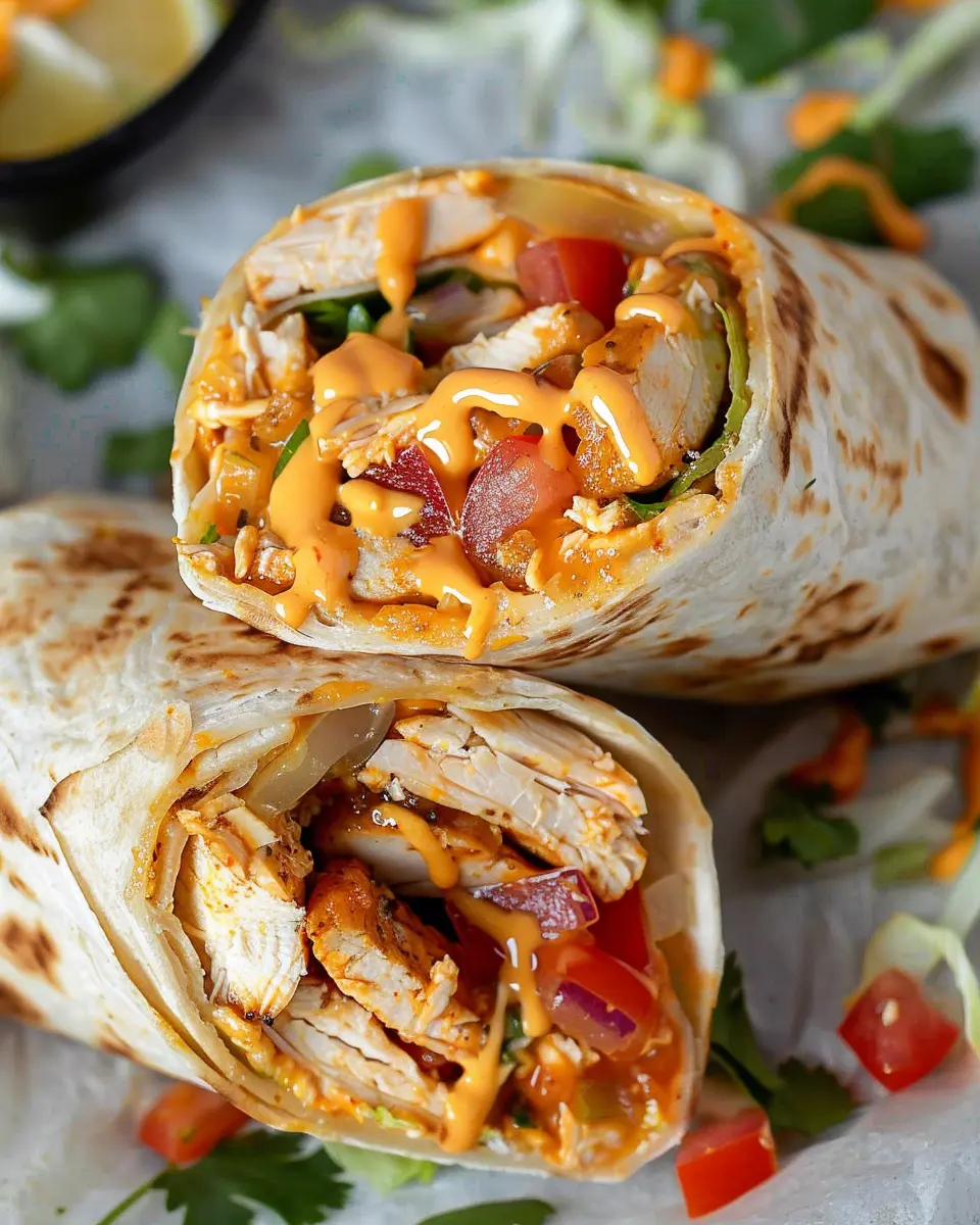 Chipotle Ranch Grilled Chicken Burrito: Easy and Flavorful Delight