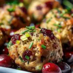 Cranberry Turkey Stuffing Balls