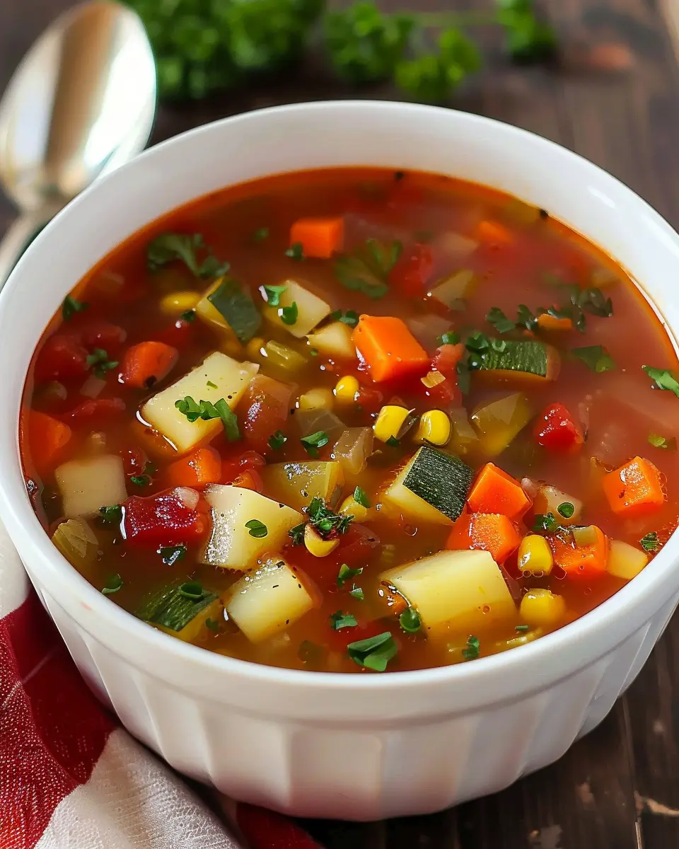 Vegetable Soup Recipe: The Best Comfort Food for a Cozy Night