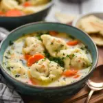 Comforting Chicken Dumpling Soup