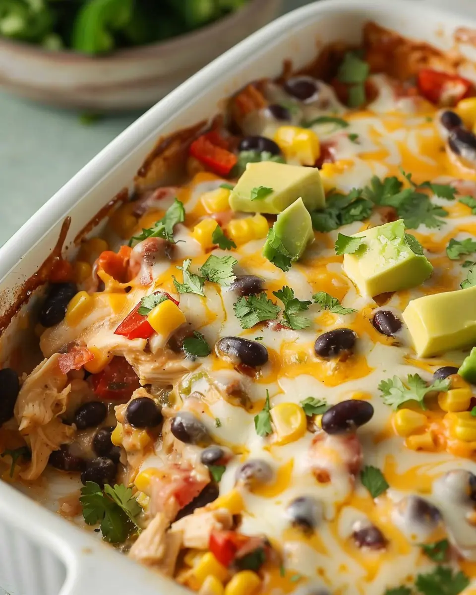 Southwest Chicken Casserole: A Juicy Twist on Comfort Food