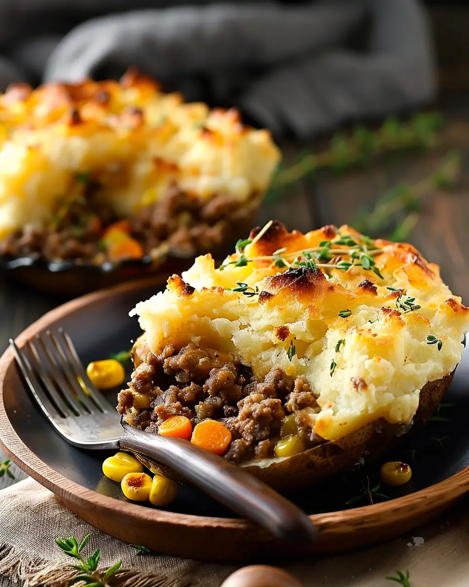 Shepherd’s Pie Baked Potato: A Comforting Twist on Tradition