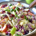 Apple Cranberry Coleslaw Recipe
