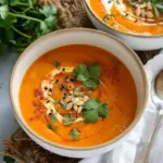 Spicy Butternut Squash Sweet Potato Soup
