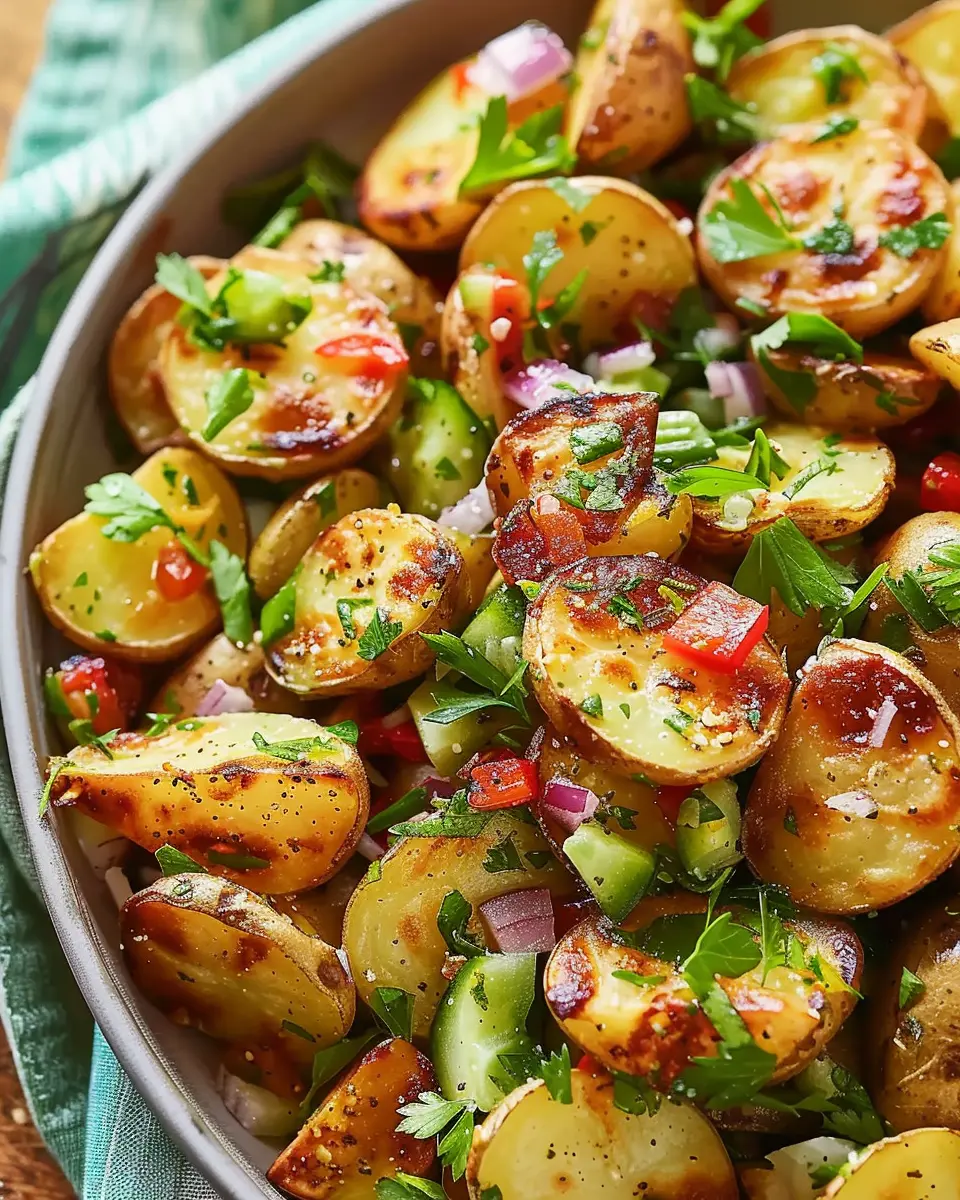 Best Roasted Potato Salad
