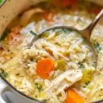 Easy Chicken and Rice Soup