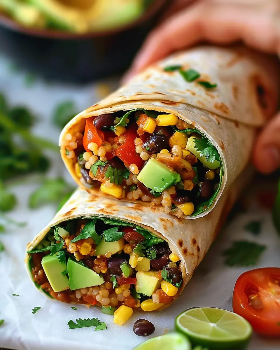 10-Minute Vegan Burrito Wraps: Easy, Flavor-Packed Delight