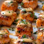 Crispy Bang Bang Salmon Bites