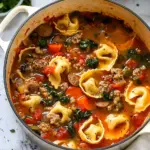 Italian Sausage Tortellini Soup