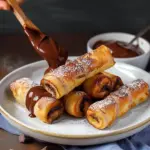 French Toast Rolls mit Nutella