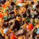 Steak Queso Rice
