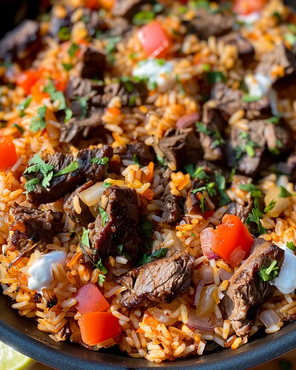 Steak Queso Rice: A Juicy Twist on Comfort Food at Home