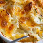 Cheesy Garlic Scalloped Potatoes