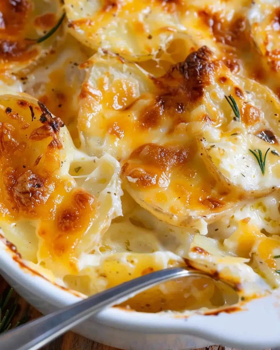 Cheesy Garlic Scalloped Potatoes: The Best Comfort Food Recipe