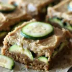 Zucchini Bars with Caramel Frosting
