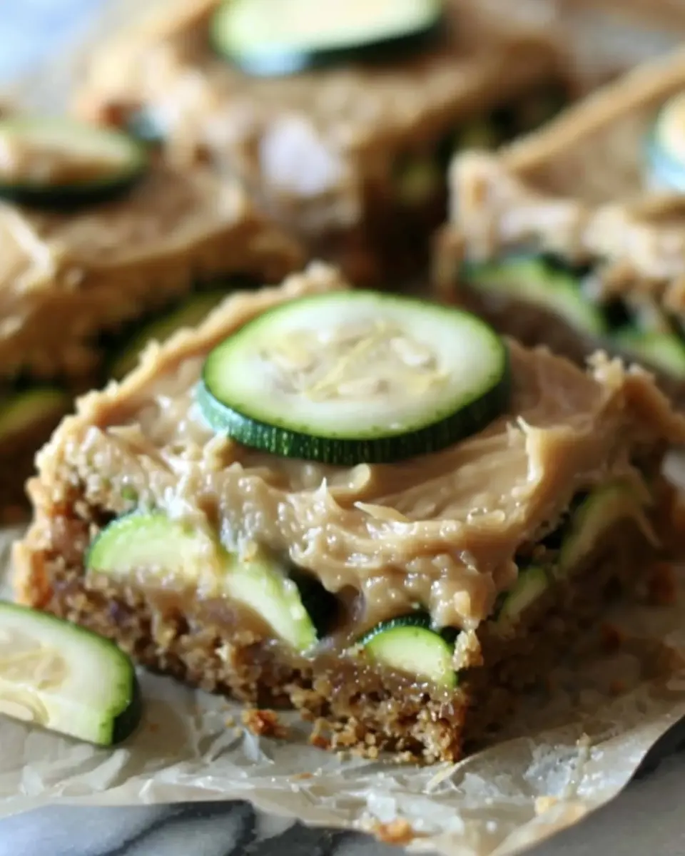 Zucchini Bars with Caramel Frosting: The Best Sweet Treat Ever