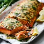 Dijon Baked Salmon