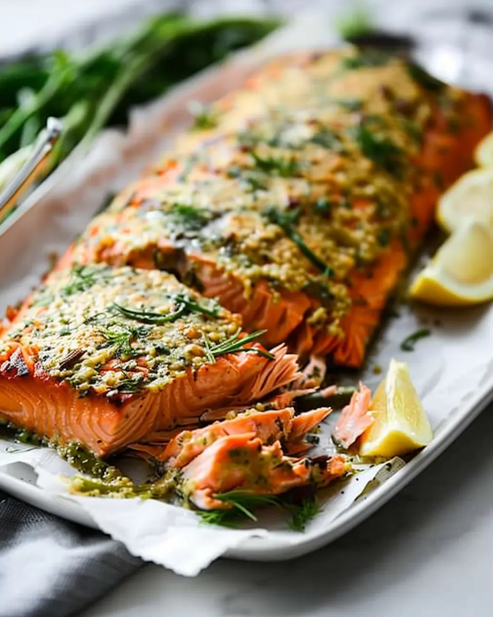 Dijon Baked Salmon: A Juicy Recipe for Easy Weeknight Dinners