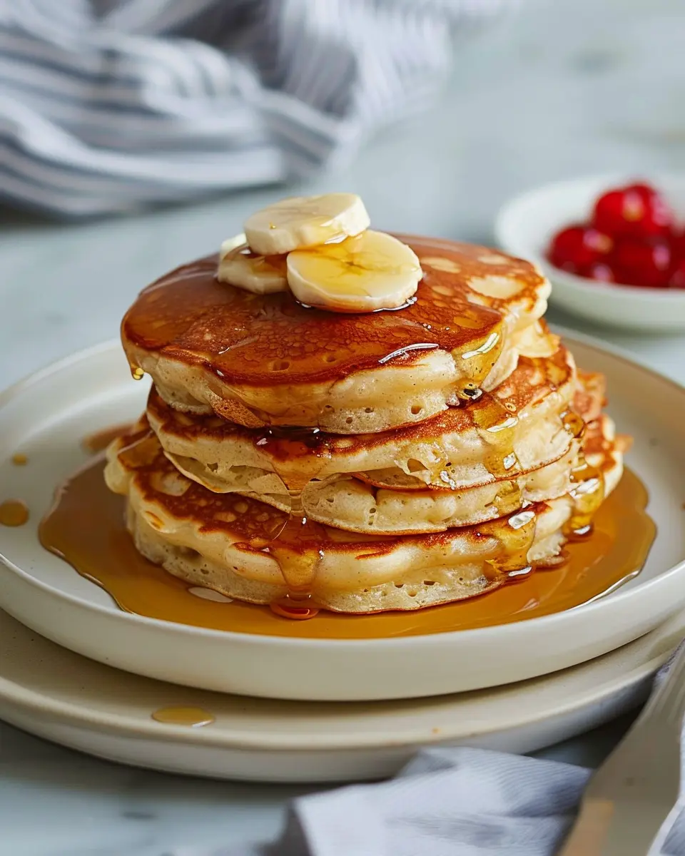 Old-Fashioned Pancakes: The Best Fluffy Recipe with Turkey Bacon