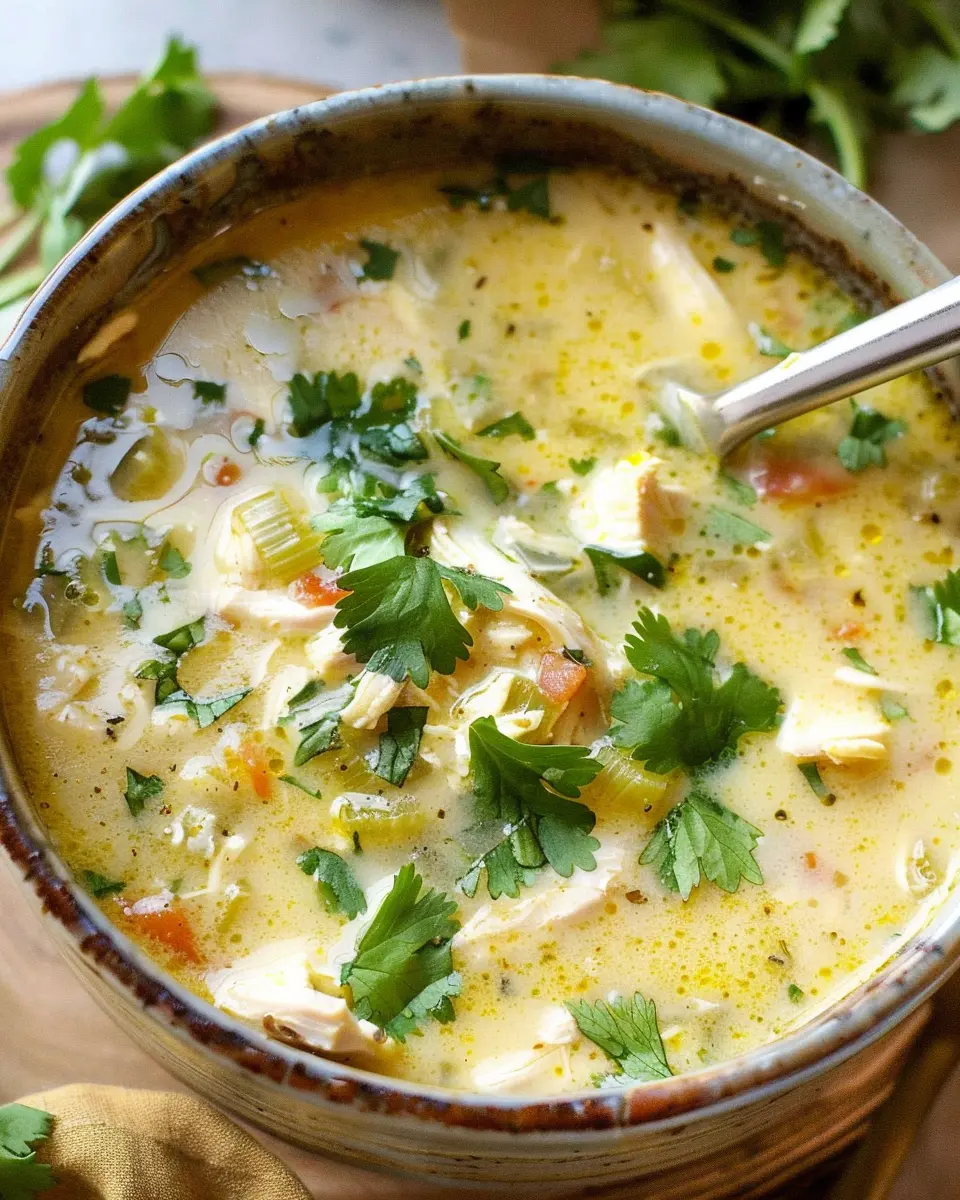 Creamy Green Enchiladas Chicken Soup: A Cozy Indulgence
