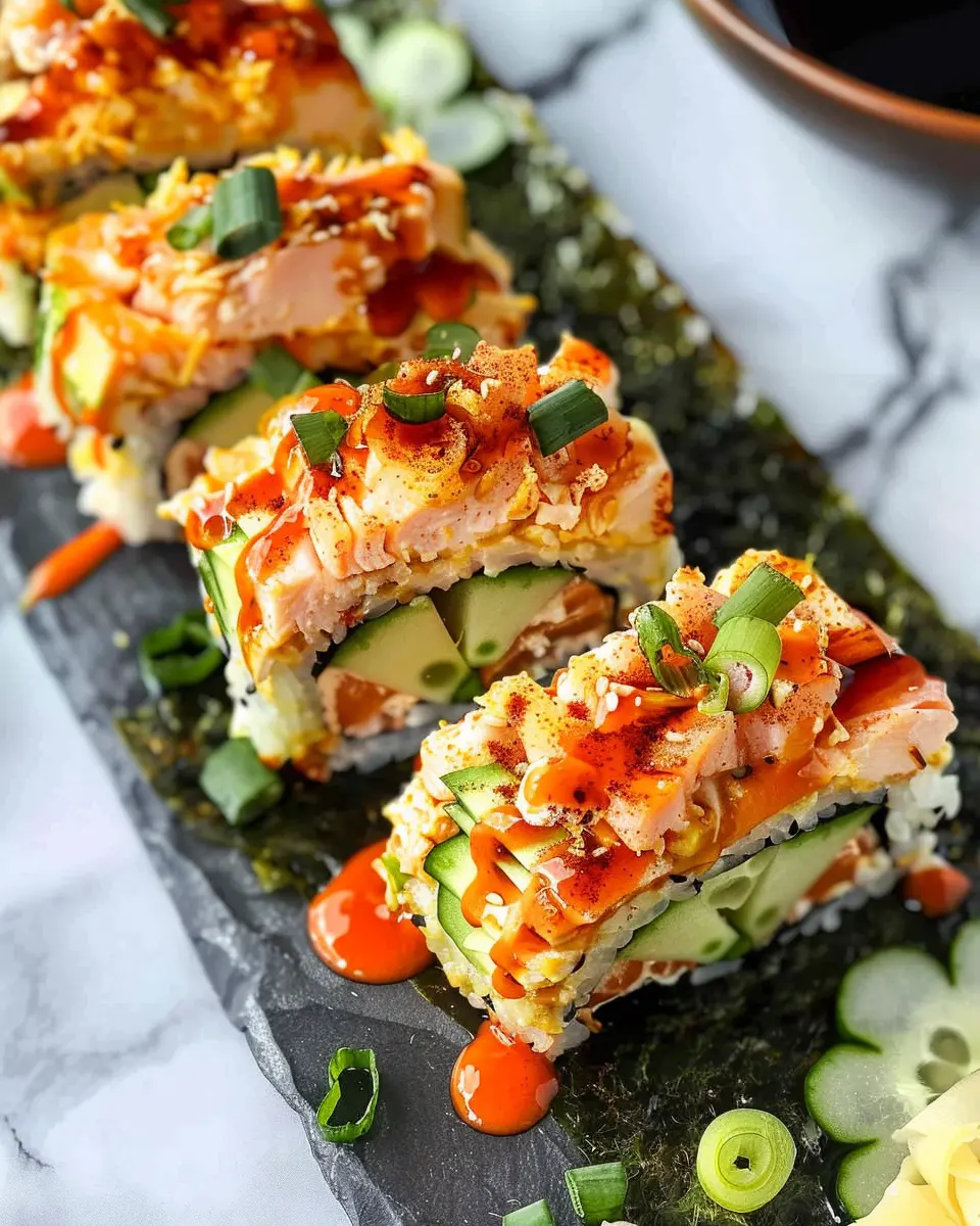 Spicy Salmon Sushi Bake: A Delicious Twist on Comfort Food