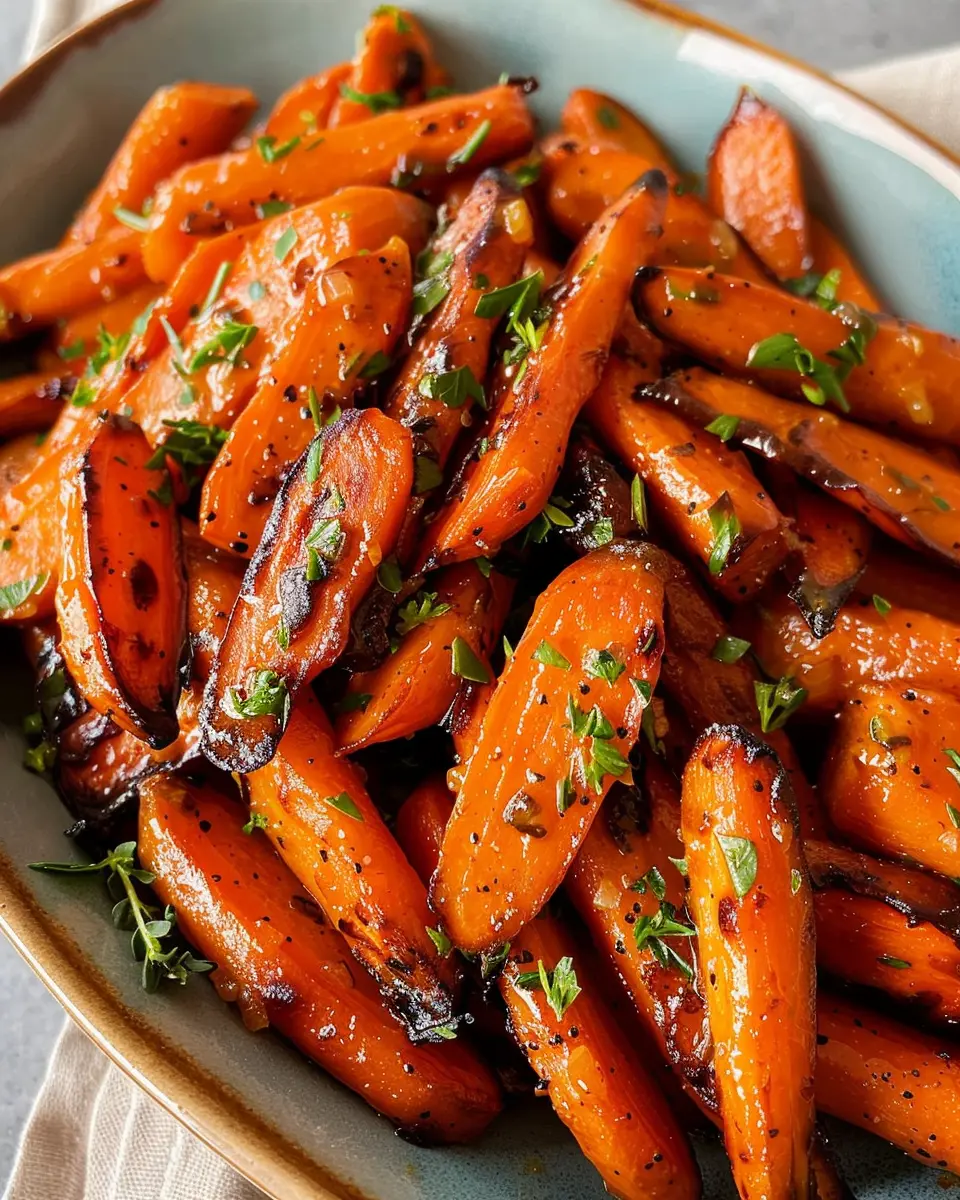 Maple Dijon Roasted Carrots: Easy and Delicious Side Dish Recipe