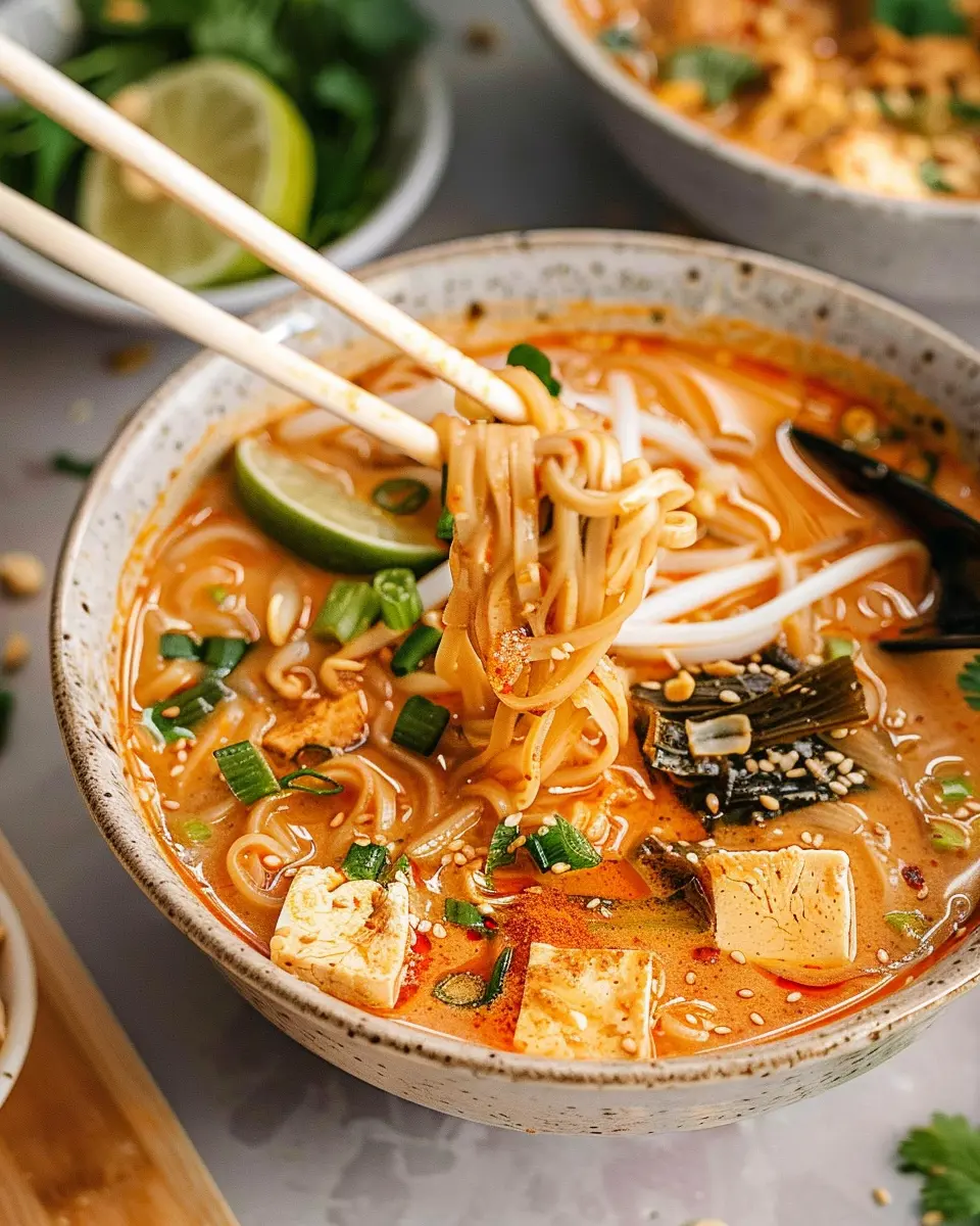 Thai Red Curry Noodle Soup: A Cozy, Easy Recipe for All