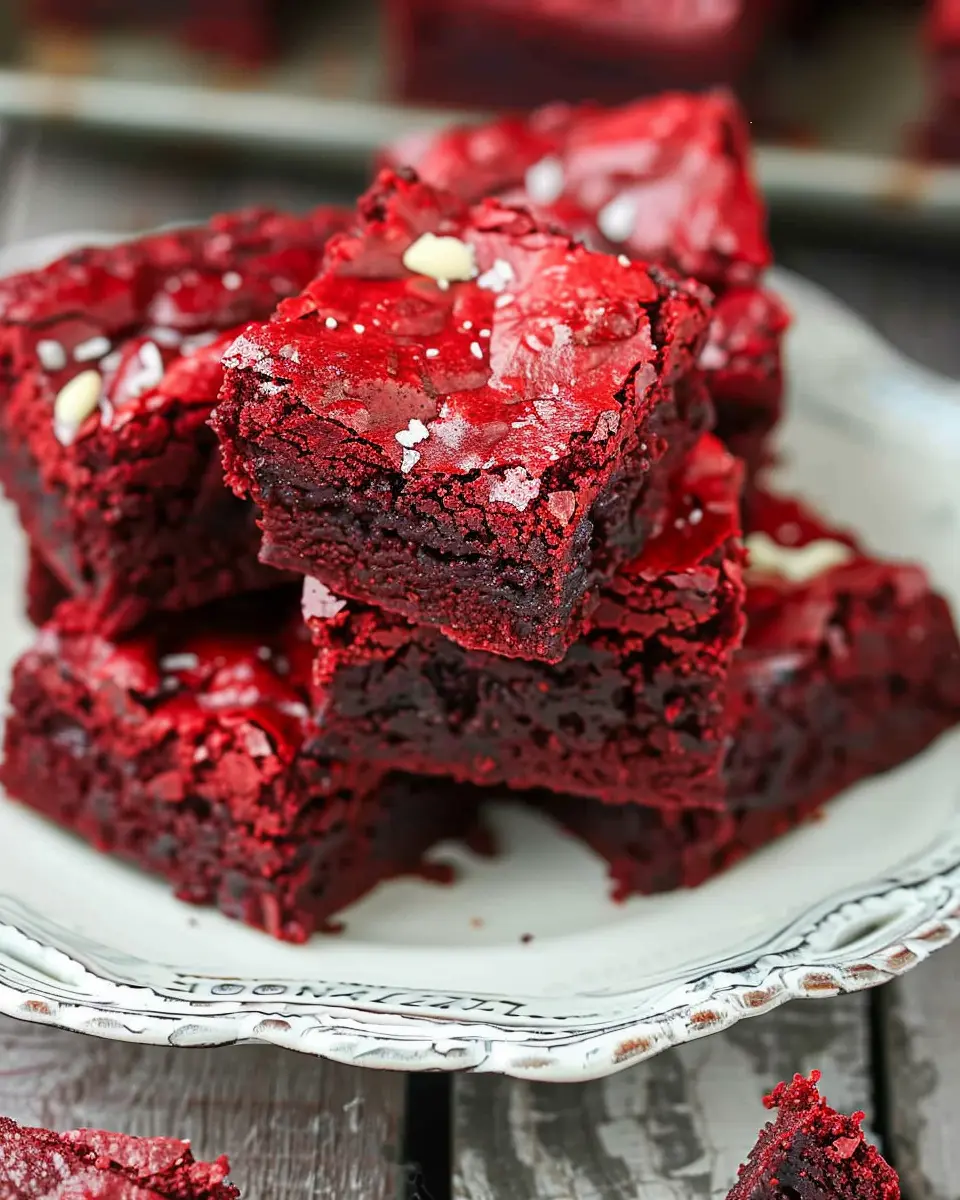Best Homemade Red Velvet Brownies: The Indulgent Treat You’ll Love