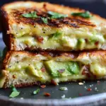 Creamy Avocado Grilled Cheese