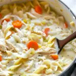 Creamy Chicken Noodle Soup
