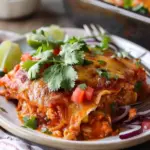 Slow Cooker Chicken Enchiladas