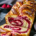 Raspberry Swirl Brioche Loaf Recipe