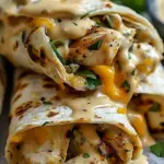 Cheesy Garlic Chicken Wraps: A Deliciously Easy Meal