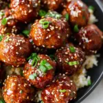 Honey Garlic Meatballs