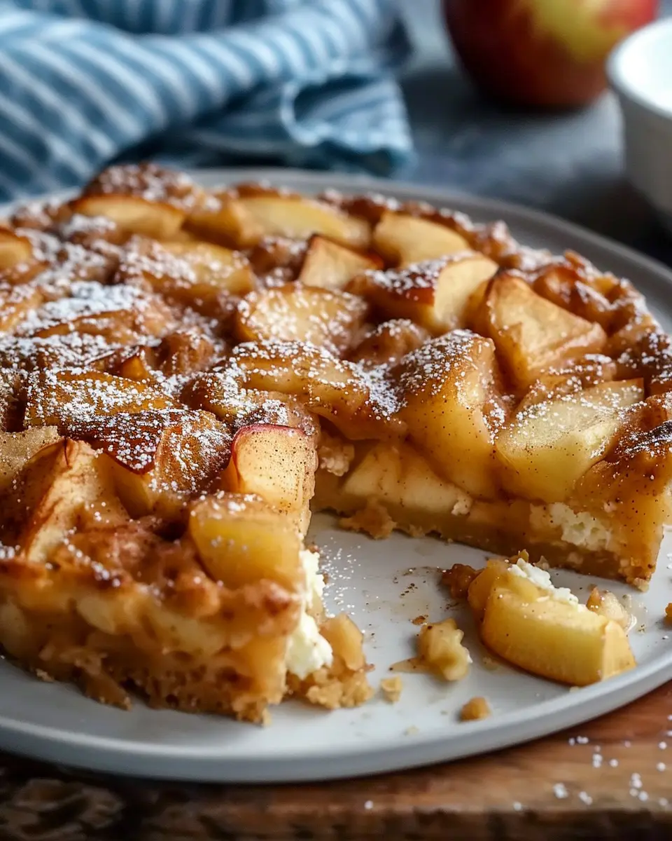 Apple Cinnamon Cottage Cheese Bake: Easy Comfort Food Delight