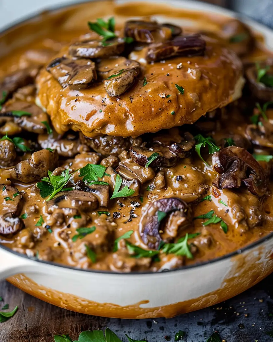 Hamburger Stroganoff: Easy Comfort Food with Turkey Bacon Bliss