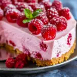 No Bake Raspberry Cheesecake