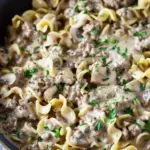 Ground Beef Stroganoff Recipe