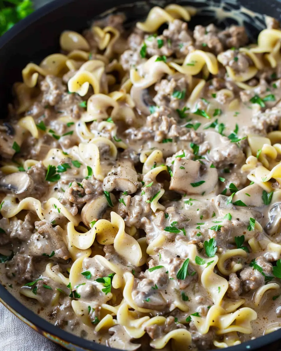 Ground Beef Stroganoff Recipe: Easy Comfort Food for Everyone