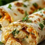 Quick Cheesy Chicken Wrap