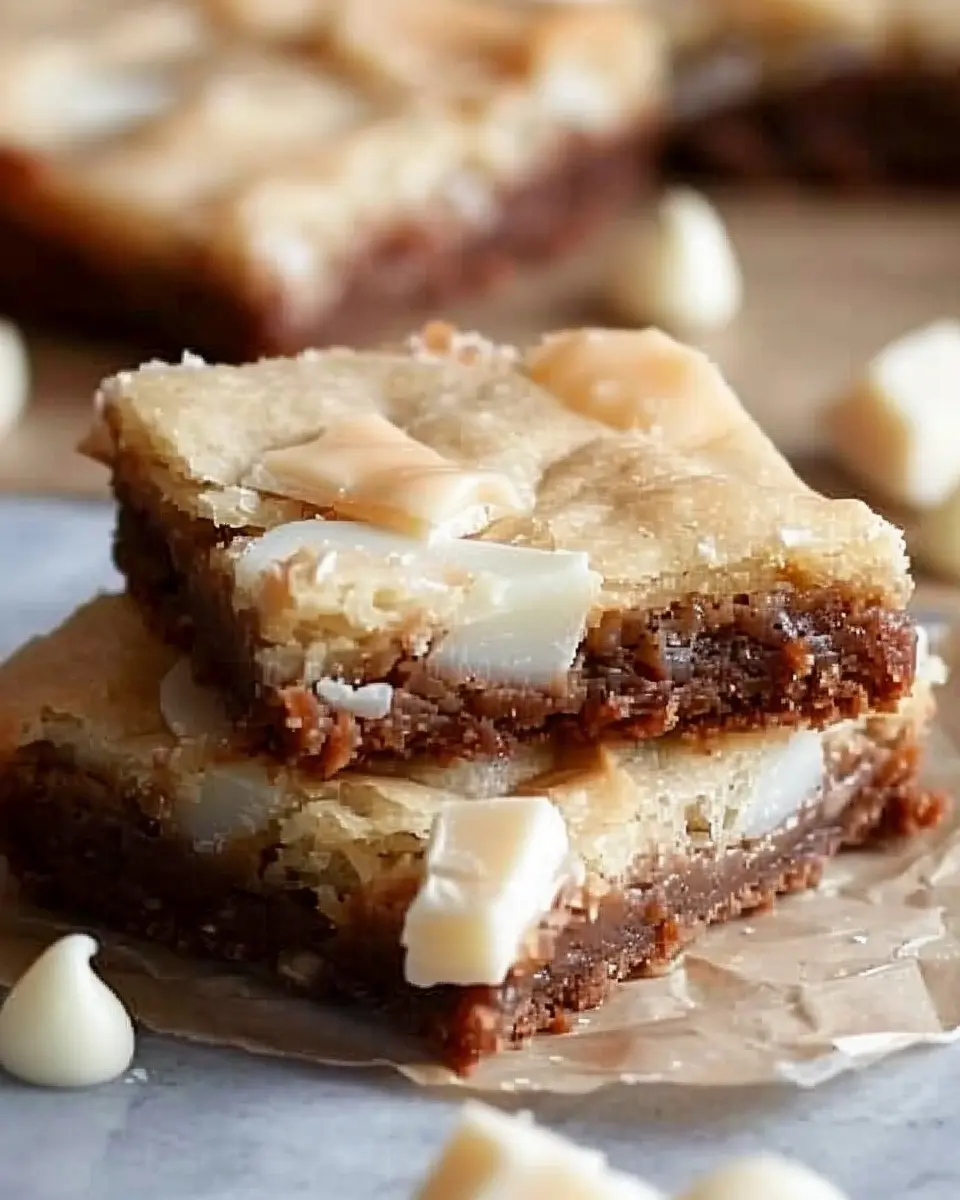 White Chocolate Brownies: Indulgent Treats for Home Bakers