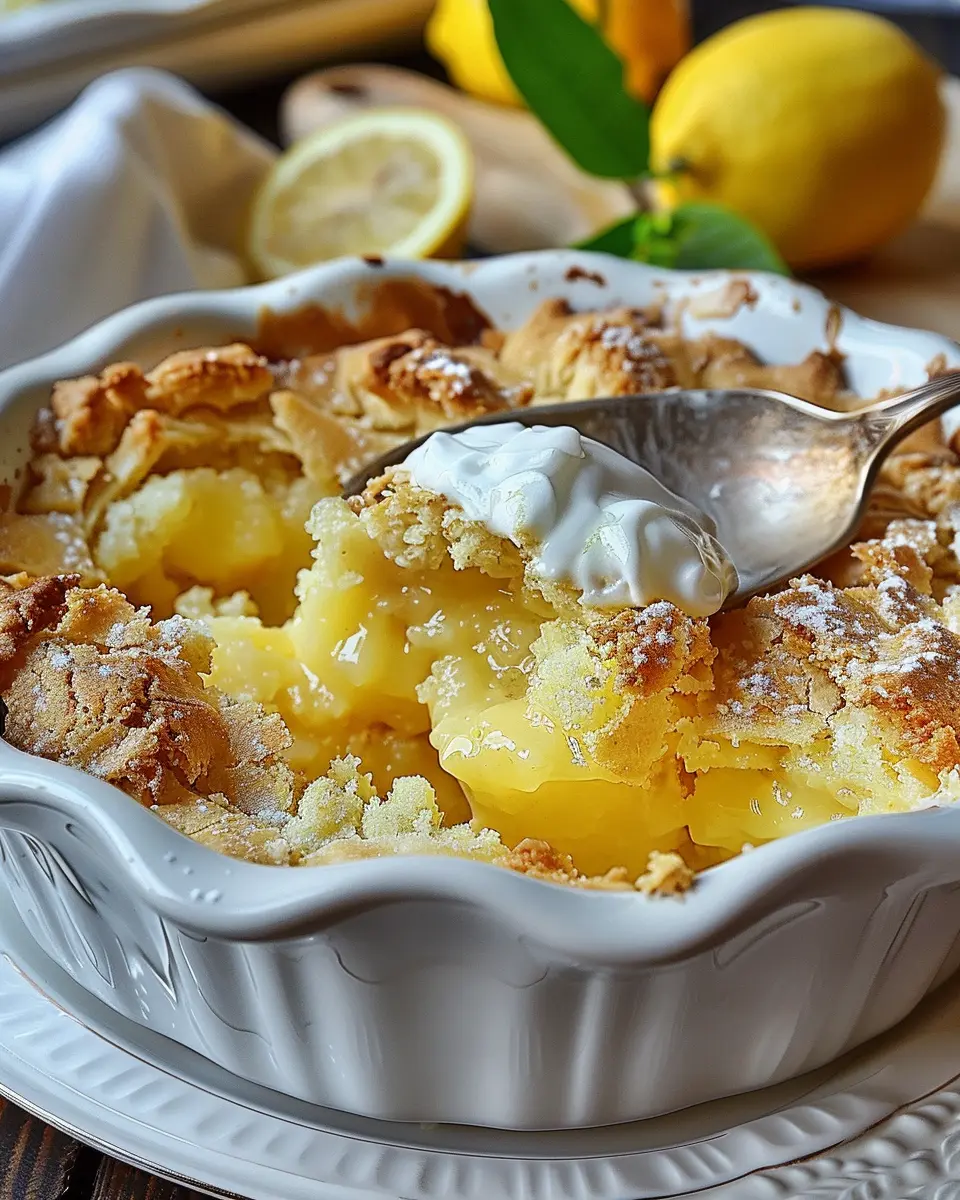 Magic Lemon Cobbler: The Easy Indulgence Your Family Will Love